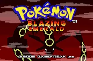 Pokémon Blazing Emerald background